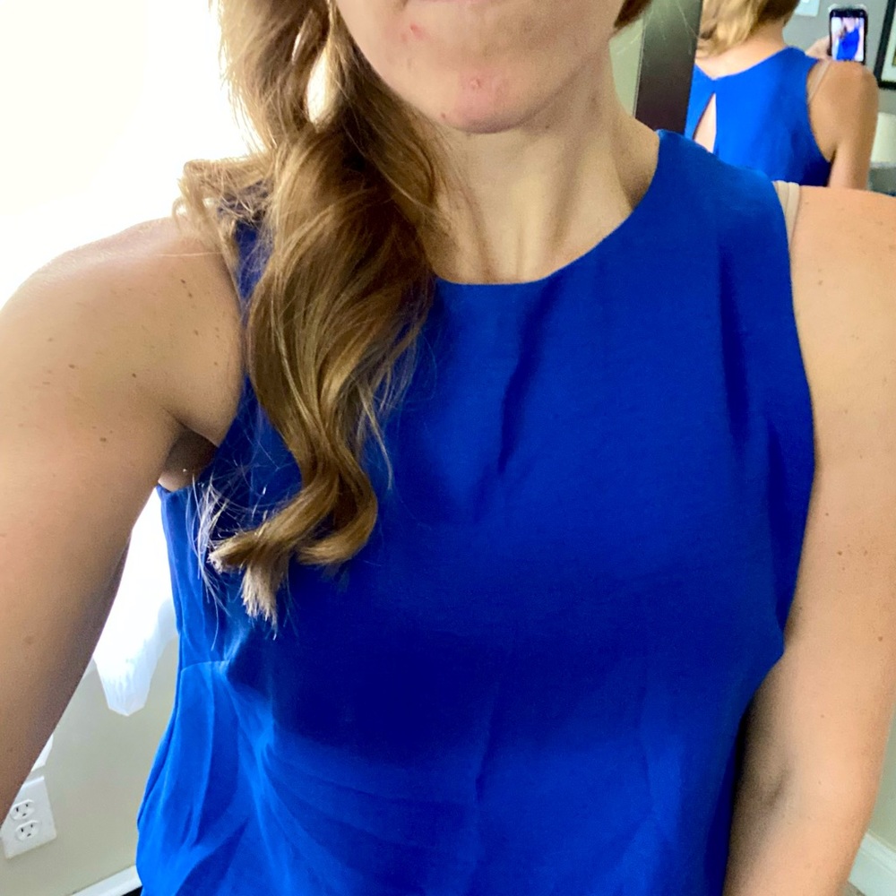 Royal Blue Dress/Romper, size M